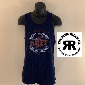 Ruff Riders Tank Top Medium Cotton blend
